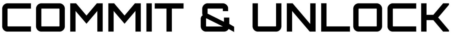 Commit & Unlock